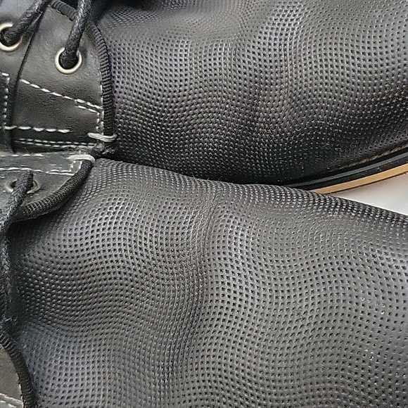 STEVE MADDEN Men's Oxfords. Style JASCO. Leather Upper. Size 10. Color Black. - Picture 11 of 13